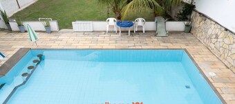 Casa em Iguaba Grande com piscina 350m da Lagoa