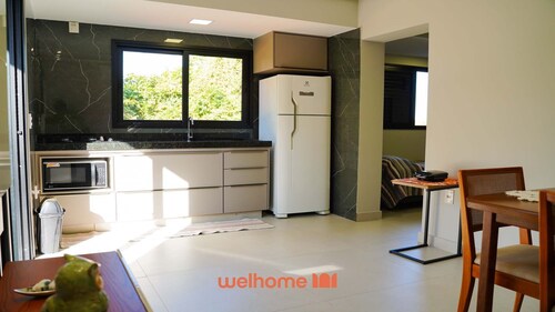 Studio em Delfinopolis com praia no condomínio