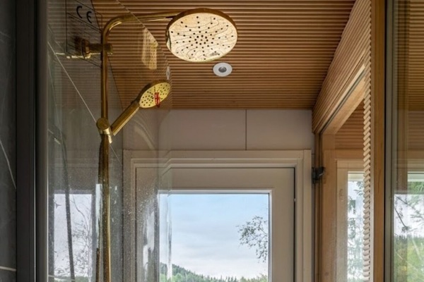 Standard Studio, 1 Queen Bed, Lake View, Lakeside | Bathroom | Shower, hair dryer, bidet, towels