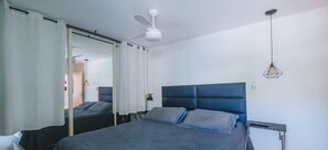 1 chambre, fer et planche à repasser, Wi-Fi, draps fournis