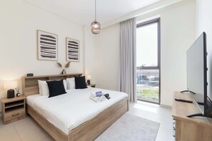 2 室のベッドルーム、アイロン / アイロン台、WiFi、ベッドシーツ