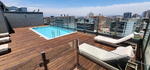 Pool - Spacious and comfortable,in the best area of the Costanera Center district 3D2B (Providencia)