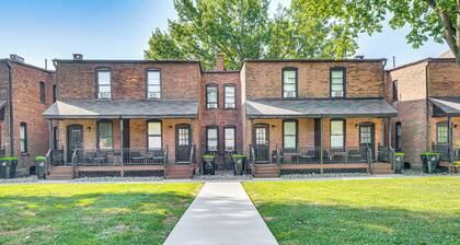 1 Block to Stroudsburg Main St: Chic Townhome
