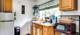 Woodsy & Charming! Tiny Cottage w/ Yard in Pelkie