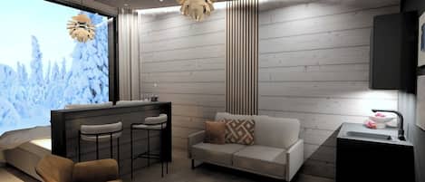 Suite Deluxe | Zona de estar