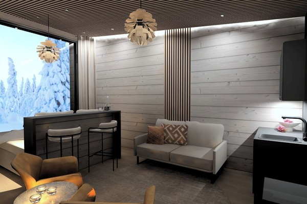 Deluxe-sviitti | Oleskelualue