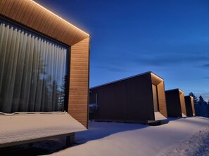 Façade de l’hébergement