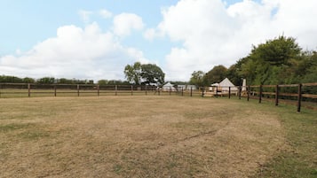 Overnatningsstedets område