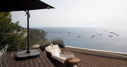 Top Location: Panoramic Villa with Pool Monaco Bay