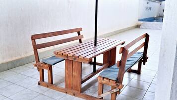 Opções para refeição ao ar livre