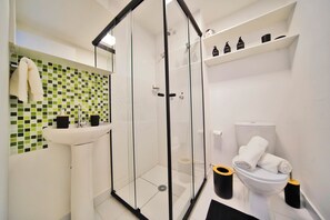 Comfort Apartment, City View | Bathroom - Apartamento no centro de SP - 1209A (São Paulo)