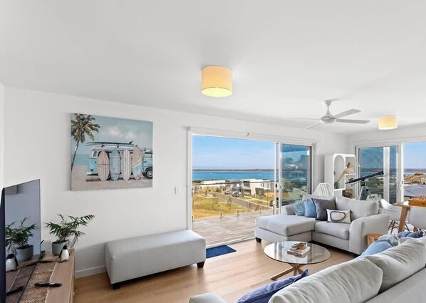 TV, fireplace, video games, books