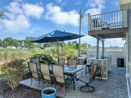 Water View 3BR w/ King Beds | Steps to Beach
