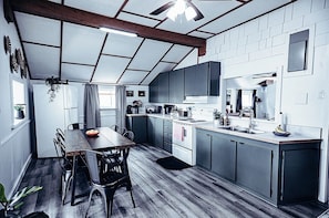 Microwave, oven, stovetop