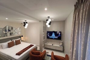 1 室のベッドルーム、アイロン / アイロン台、WiFi、ベッドシーツ