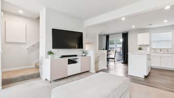 Townhome, 4 Bedrooms | Living area | Smart TV, streaming services