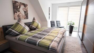 2 Schlafzimmer, WLAN, BettwÀsche