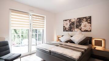 2 Schlafzimmer, WLAN, BettwÀsche