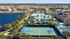 Sports court - Luxury Home with Private Pool in Kissimmee (Kissimmee)
