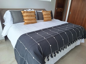 Free WiFi, bed sheets