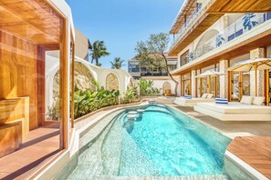 Pool - Villa Seoul 8BDR Jacuzzi Sauna Icebath Cinema Gym (Bali)