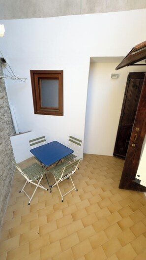 Ferienhaus, Terrasse | Wohnbereich
