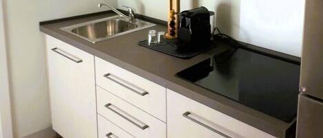 Classic Apartment, Balcony, City View | Private kitchen