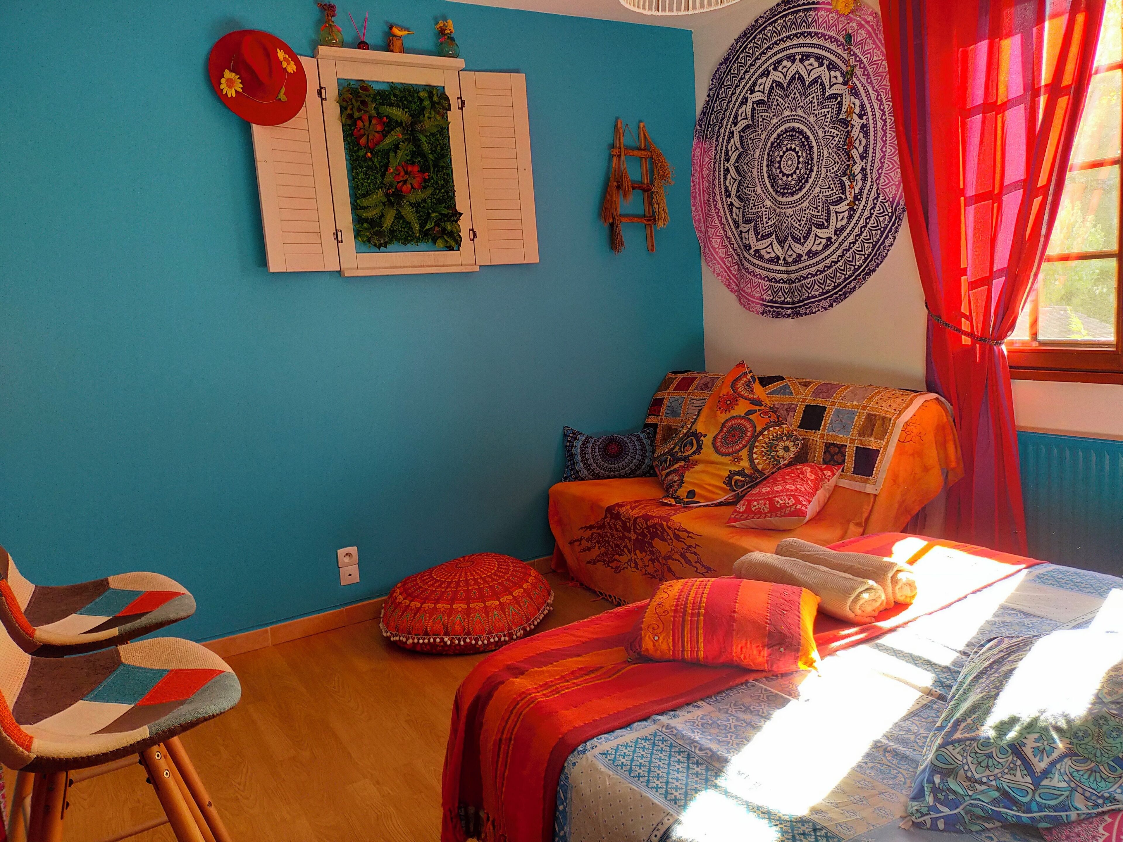 2 chambres, fer et planche à repasser, lit parapluie, Wi-Fi gratuit