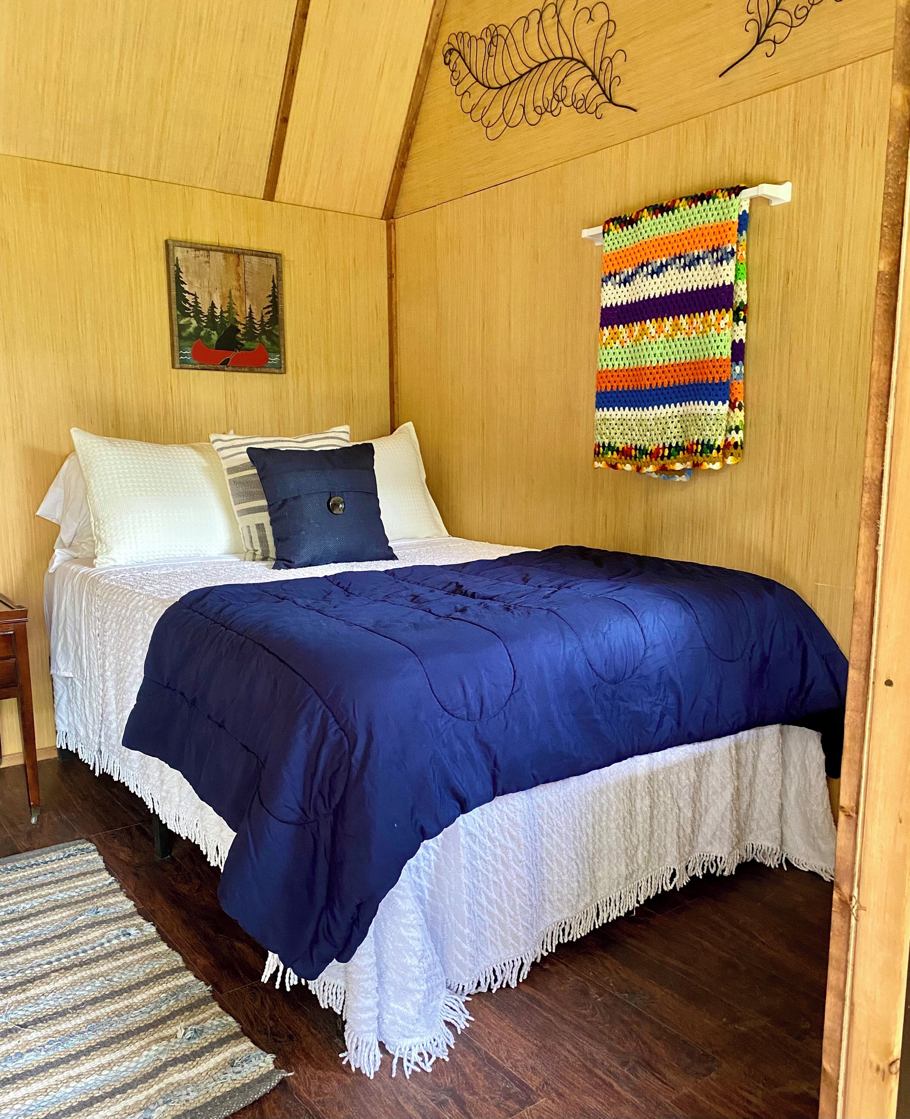 1 soverom og sengetøy