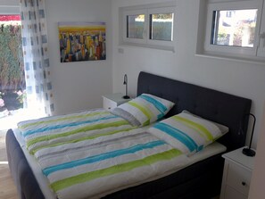 1 quarto, Wi-Fi, roupa de cama, acesso para cadeiras de rodas