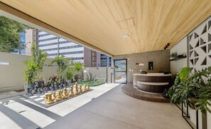 Lobby - Stay With a Pool and gym 350m From the Beach in a Prime Location in Maceio - SLI (Maceió)