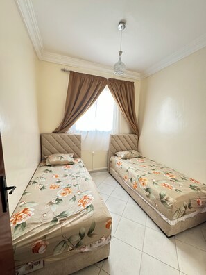 2 habitaciones, wifi gratis y ropa de cama