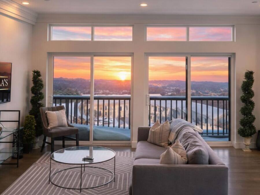 Presidential-Penthouse, Stadtblick | Blick vom Balkon