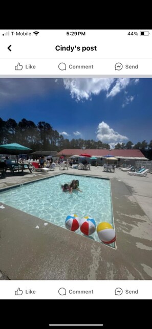 Outdoor pool