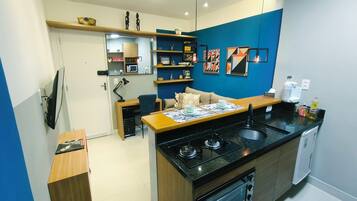 Apartamento conforto | Cozinha privada