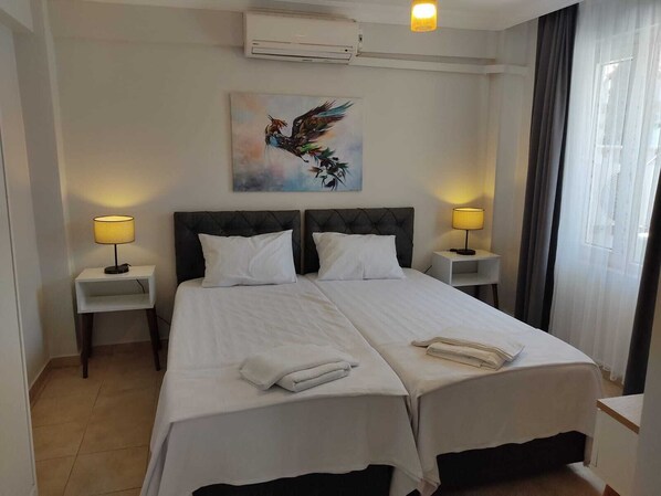 1 bedroom, WiFi, bed sheets