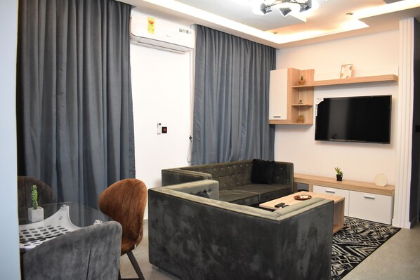 Living area - Masayi Residences 805 (Madina)