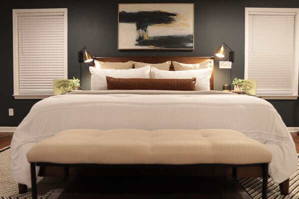 3 bedrooms, iron/ironing board, Internet, bed sheets