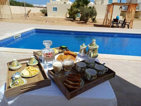 Family Bungalow, Pool View | Pool | Outdoor pool. Dar el Jerbiya