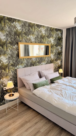 1 Schlafzimmer, Bügeleisen/Bügelbrett, kostenloses WLAN, Bettwäsche