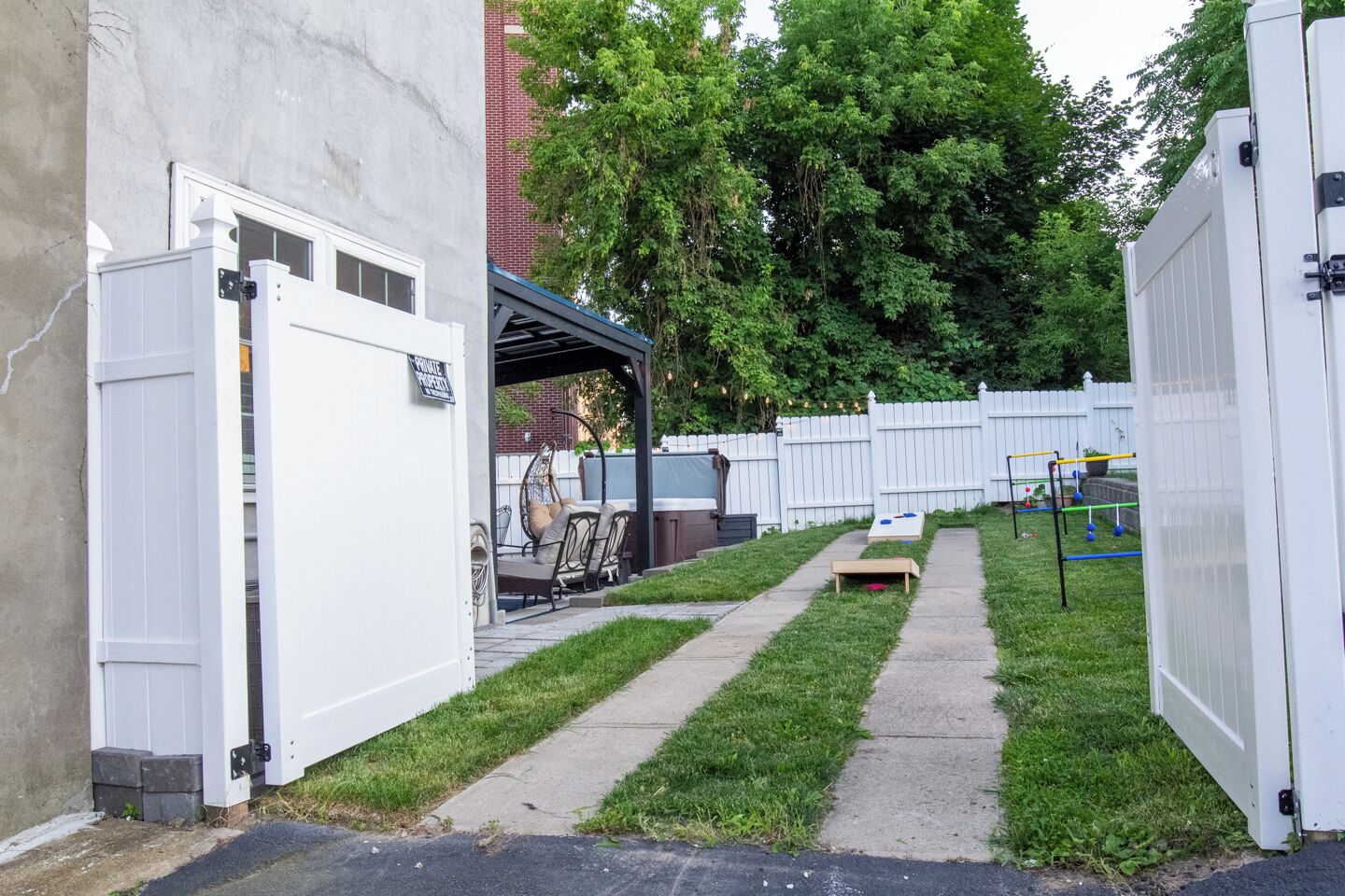 Overnattingsstedets uteområder