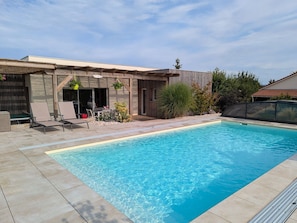 Beheizter Pool
