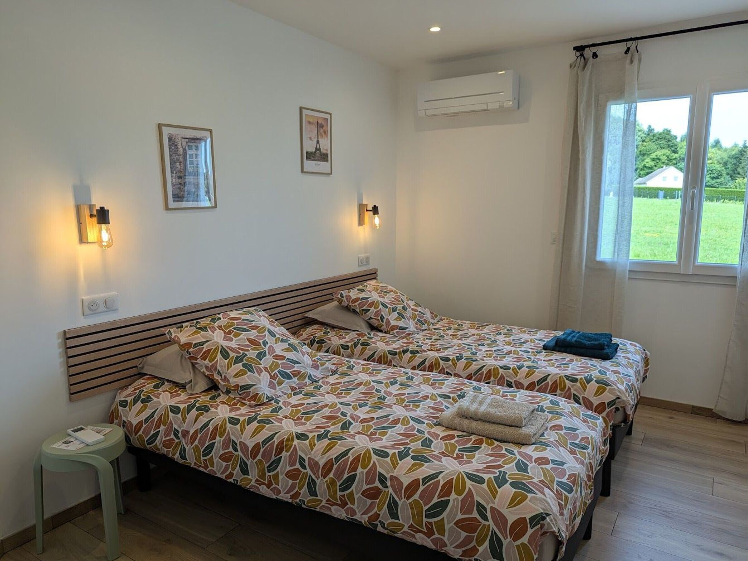 2 habitaciones, wifi gratis y ropa de cama 