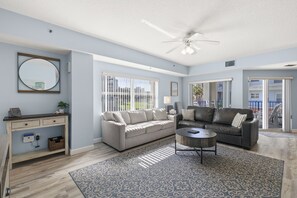 Smart TV, DVD player, books