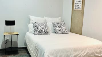 1 多间卧室、熨斗/熨衣板、WiFi、床单