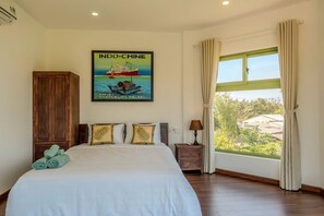 2 slaapkamers, een strijkplank/strijkijzer, wifi, beddengoed