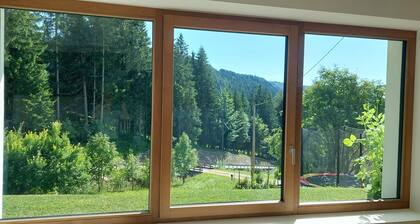 Waldhaus garden flat ski and hike