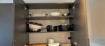Business & Trade Fair Apartment - Fitters - 2 rooms - Balcony - Kitchen - NO2