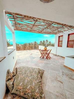 Luxury Double Room, 1 Queen Bed | Terrace/patio