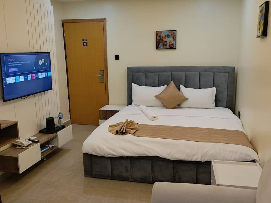 Kamar Single Mewah, pemandangan teluk | Meja kerja, ruang kerja ramah laptop, dan Wi-Fi gratis